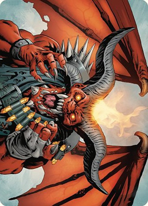 Image for Rakdos, the Muscle Art Card (53) [Art Series: Outlaws of Thunder Junction]