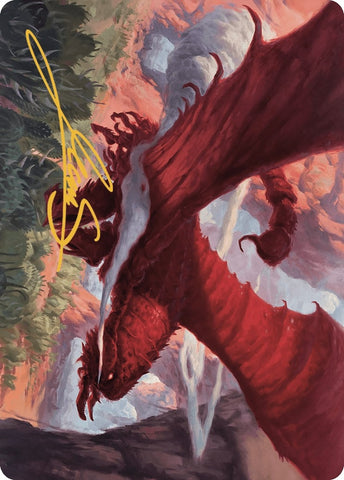 Image for Stingerback Terror Art Card (Gold-Stamped Signature) (11) [Art Series: Outlaws of Thunder Junction]