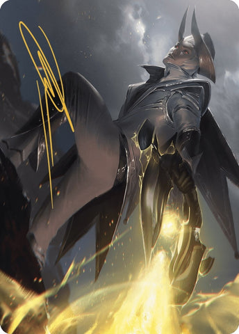 Image for Ruthless Lawbringer Art Card (Gold-Stamped Signature) (32) [Art Series: Outlaws of Thunder Junction]