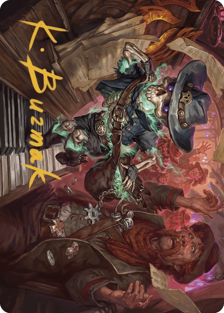 Image for Tinybones, the Pickpocket Art Card (Gold-Stamped Signature) (10) [Art Series: Outlaws of Thunder Junction]