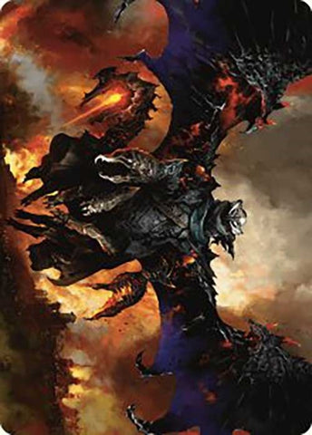 Image for Akul the Unrepentant Art Card (16) [Art Series: Outlaws of Thunder Junction]