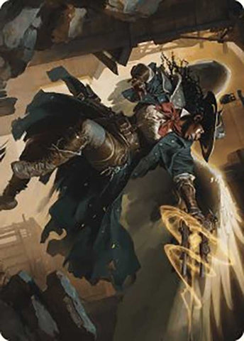 Image for Archangel of Tithes Art Card (1) [Art Series: Outlaws of Thunder Junction]