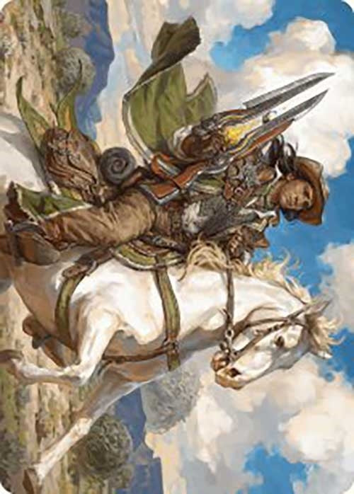 Image for Wylie Duke, Atiin Hero Art Card (35) [Art Series: Outlaws of Thunder Junction]