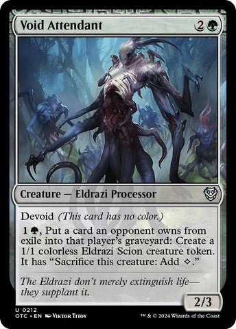 Image for Void Attendant (212) [Commander: Outlaws of Thunder Junction]