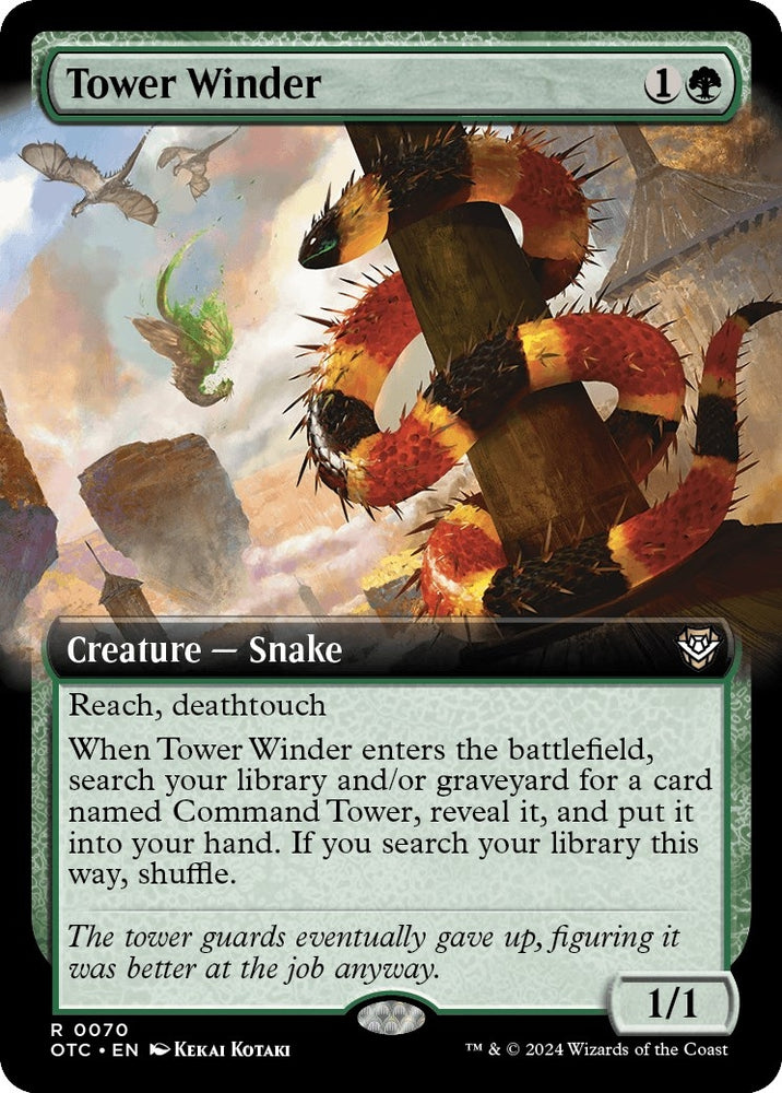 Image for Tower Winder (Extended Art) (70) [Commander: Outlaws of Thunder Junction]