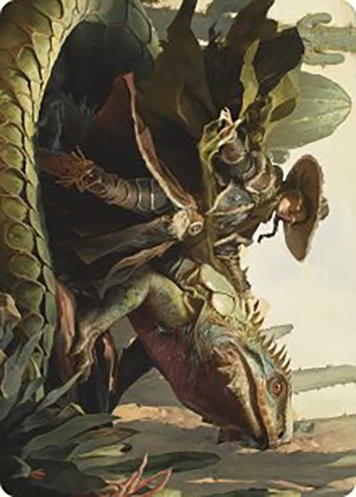 Image for Outcaster Trailblazer Art Card (14) [Art Series: Outlaws of Thunder Junction]