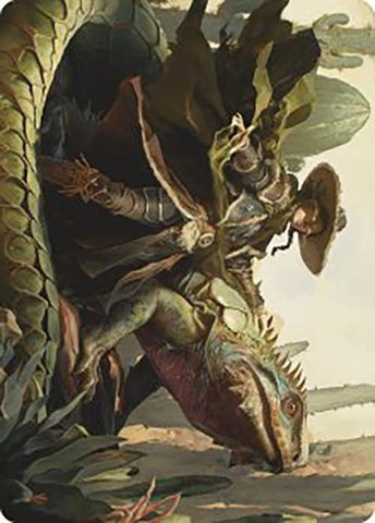 Image for Outcaster Trailblazer Art Card (14) [Art Series: Outlaws of Thunder Junction]