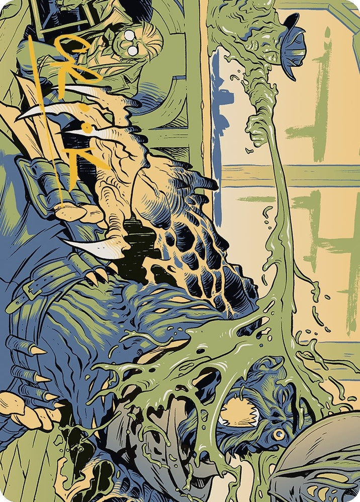 Image for Voidslime Art Card (Gold-Stamped Signature) (49) [Art Series: Outlaws of Thunder Junction]