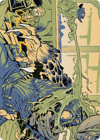 Image for Voidslime Art Card (Gold-Stamped Signature) (49) [Art Series: Outlaws of Thunder Junction]