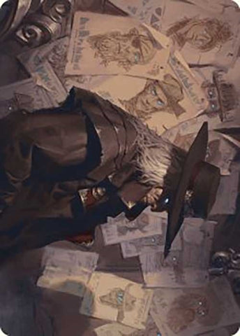 Image for Lazav, Familiar Stranger Art Card (25) [Art Series: Outlaws of Thunder Junction]
