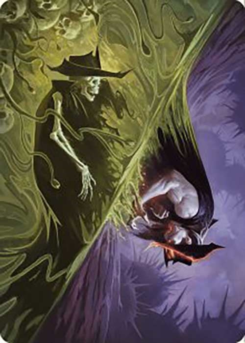 Image for Pillage the Bog Art Card (30) [Art Series: Outlaws of Thunder Junction]