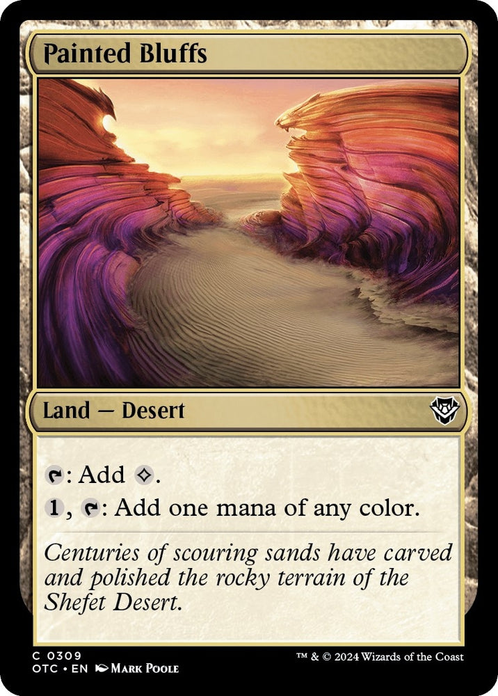 Image for Painted Bluffs (309) [Commander: Outlaws of Thunder Junction]