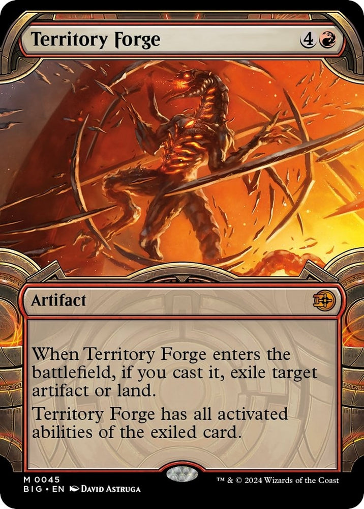 Image for Territory Forge (Showcase) (45) [Outlaws of Thunder Junction: The Big Score]