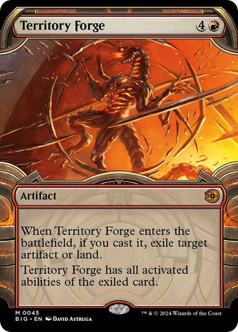 Image for Territory Forge (Showcase) (45) [Outlaws of Thunder Junction: The Big Score]