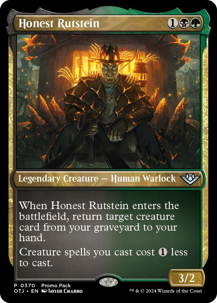 Image for Honest Rutstein (370) [Promo Pack: Outlaws of Thunder Junction]