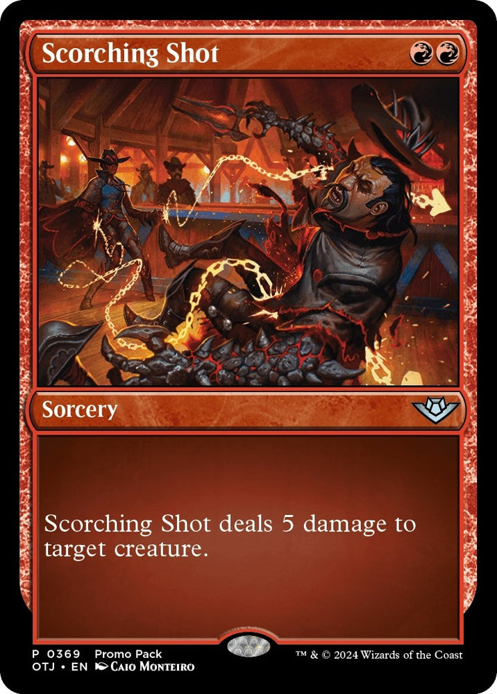 Image for Scorching Shot (369) [Promo Pack: Outlaws of Thunder Junction]