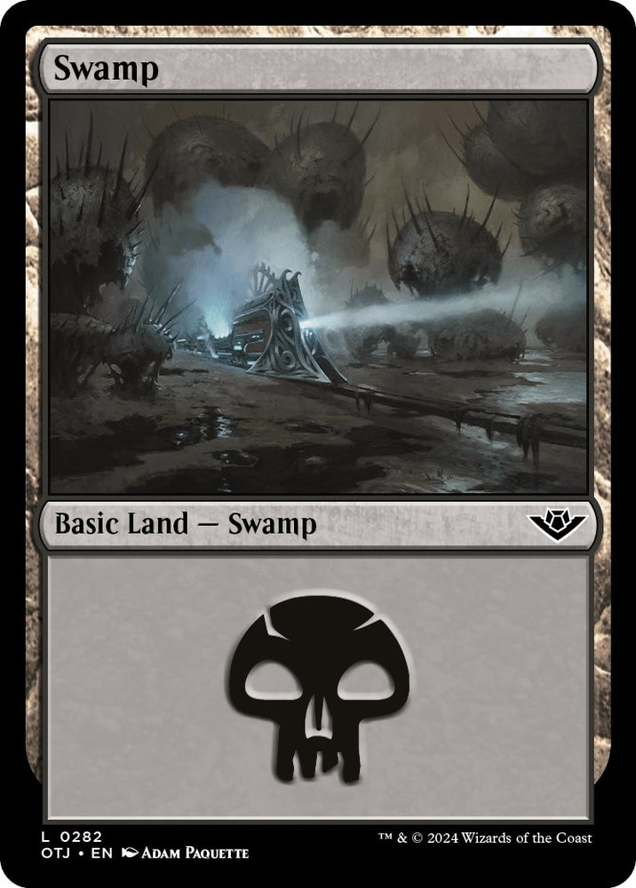 Image for Swamp (0282) (282) [Outlaws of Thunder Junction]