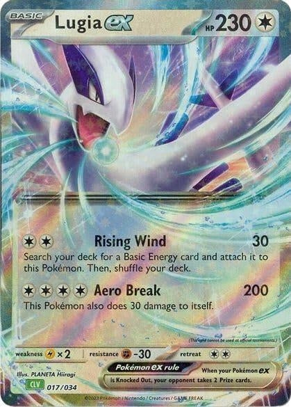 Image for Lugia ex (017/034) [Jumbo Cards]