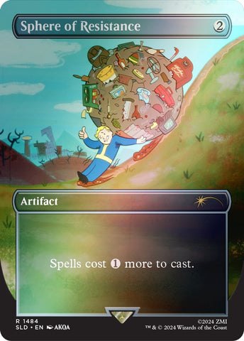 Image for Sphere of Resistance (Rainbow Foil) (1484) [Secret Lair Drop Series]