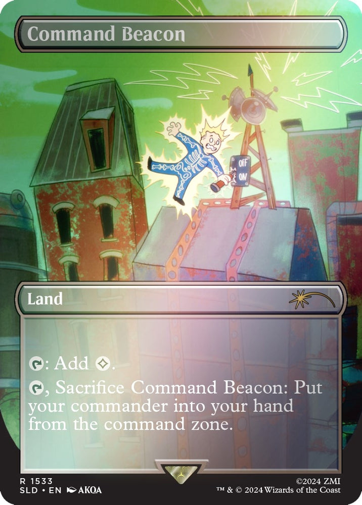 Image for Command Beacon (Rainbow Foil) (1533) [Secret Lair Drop Series]