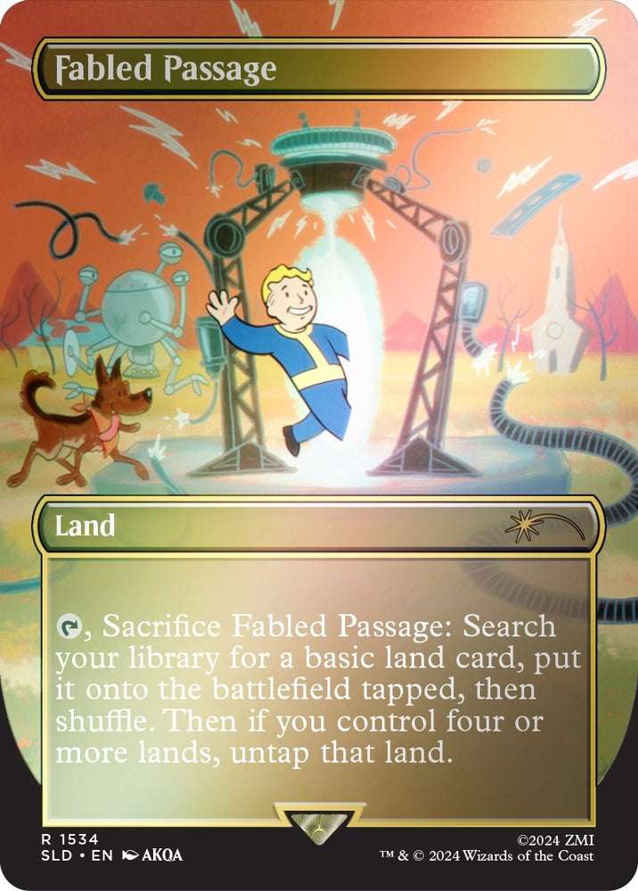 Image for Fabled Passage (1534) (Rainbow Foil) (1534) [Secret Lair Drop Series]