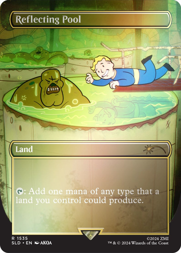 Image for Reflecting Pool (Rainbow Foil) (1535) [Secret Lair Drop Series]