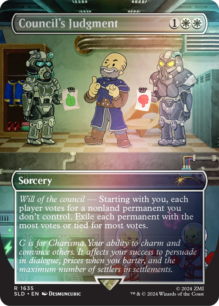 Image for Council's Judgment (Rainbow Foil) (1635) [Secret Lair Drop Series]