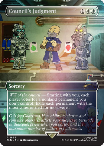 Image for Council's Judgment (Rainbow Foil) (1635) [Secret Lair Drop Series]