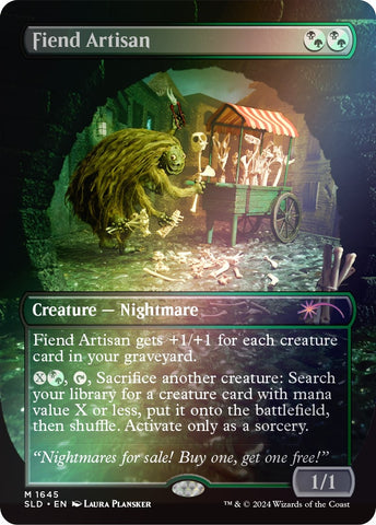 Image for Fiend Artisan (Rainbow Foil) (1645) [Secret Lair Drop Series]
