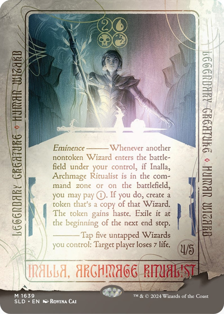 Image for Inalla, Archmage Ritualist (Rainbow Foil) (1639) [Secret Lair Drop Series]