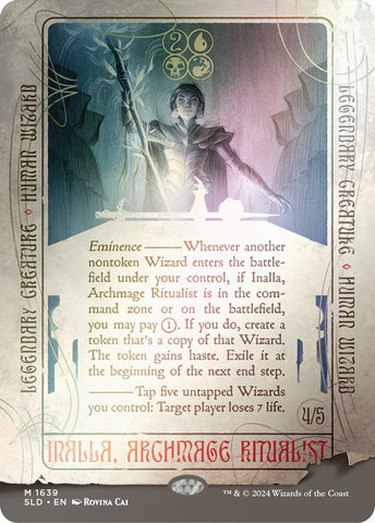 Image for Inalla, Archmage Ritualist (Rainbow Foil) (1639) [Secret Lair Drop Series]