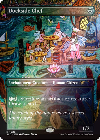 Image for Dockside Chef (Rainbow Foil) (1629) [Secret Lair Drop Series]