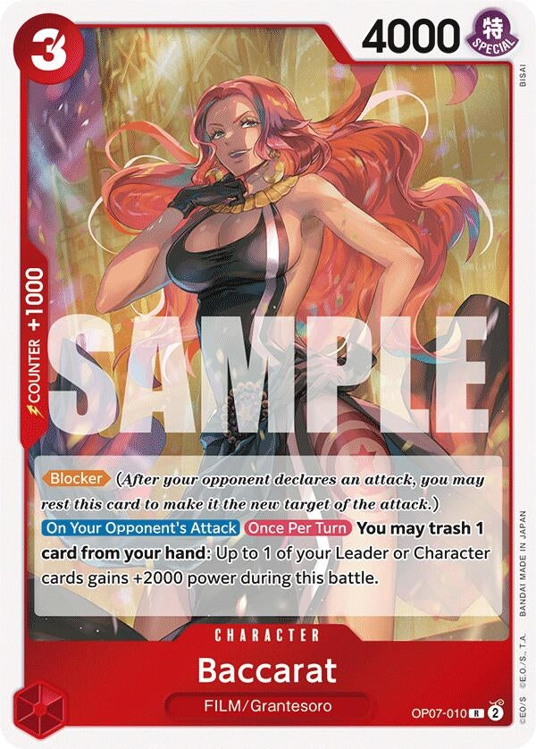 Baccarat (OP07-010) (500 Years in the Future)
