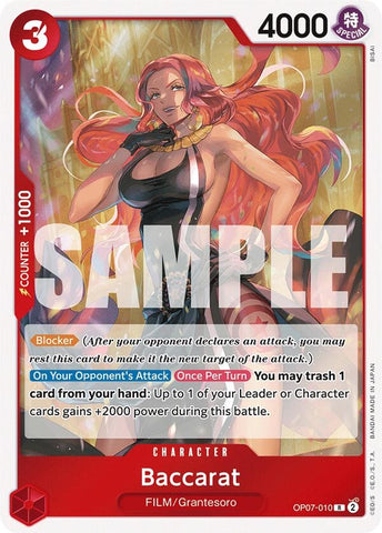 Baccarat (OP07-010) (500 Years in the Future)
