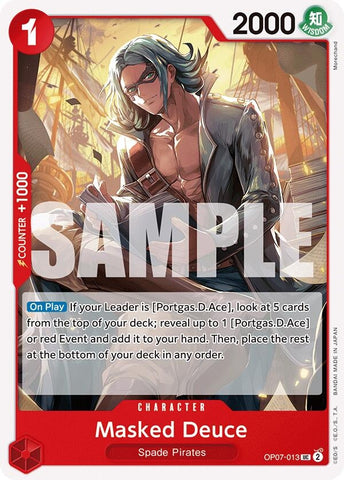 Masked Deuce (OP07-013) (500 Years in the Future)