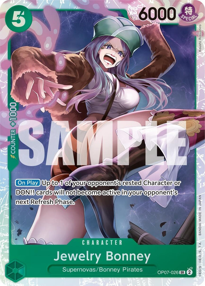 Jewelry Bonney (026) (OP07-026) (500 Years in the Future)
