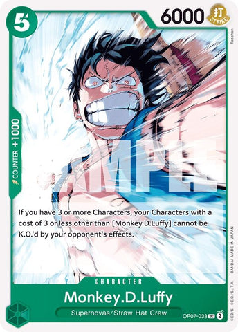 Monkey.D.Luffy (033) (OP07-033) (500 Years in the Future)