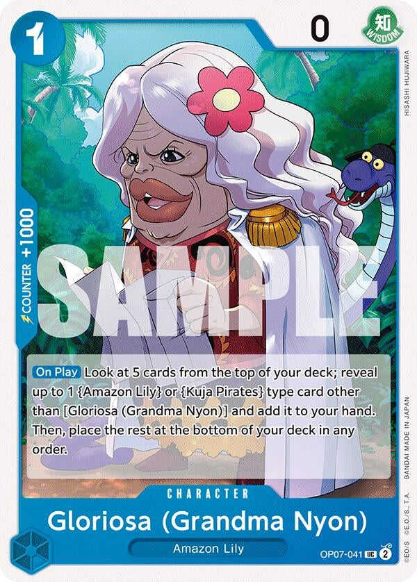 Gloriosa (Grandma Nyon) (OP07-041) (500 Years in the Future)