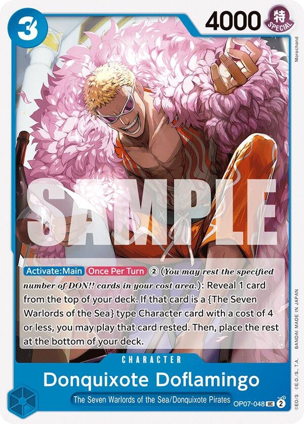 Donquixote Doflamingo (OP07-048) (500 Years in the Future)