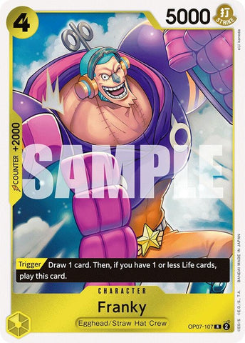 Franky (OP07-107) (500 Years in the Future)