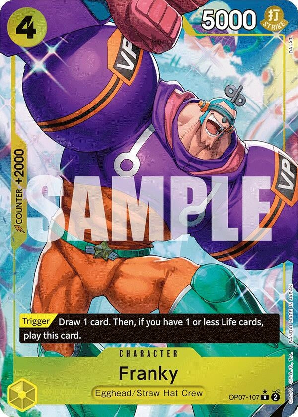 Franky (Parallel) (OP07-107) (500 Years in the Future)