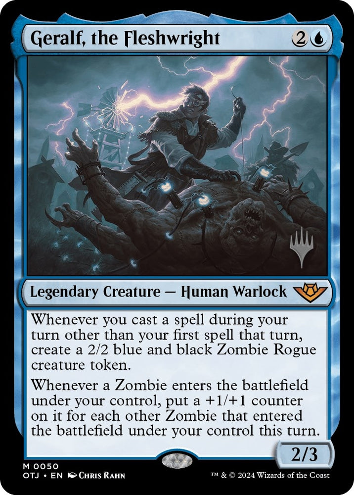 Image for Geralf, the Fleshwright (50) [Promo Pack: Outlaws of Thunder Junction]