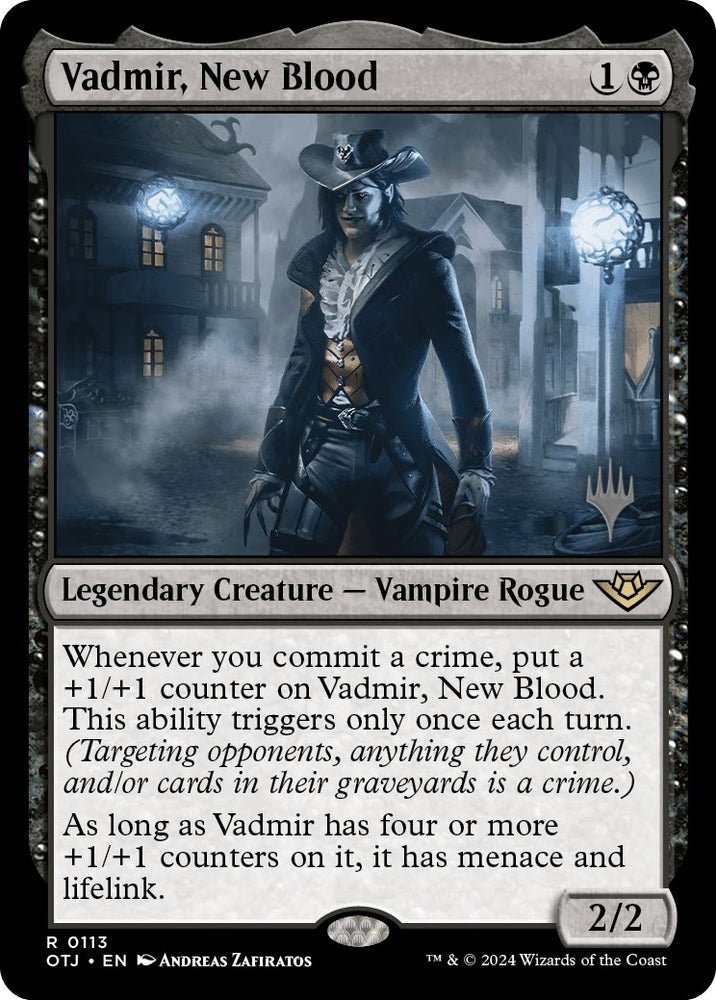 Image for Vadmir, New Blood (113) [Promo Pack: Outlaws of Thunder Junction]