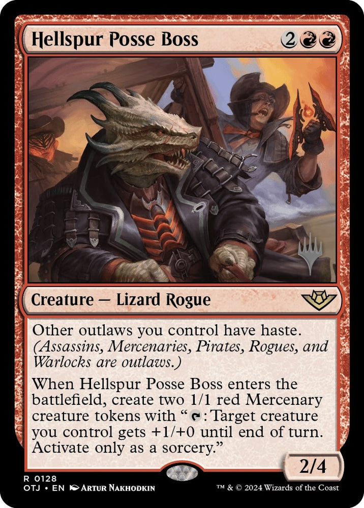 Image for Hellspur Posse Boss (128) [Promo Pack: Outlaws of Thunder Junction]