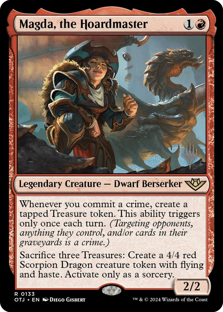 Image for Magda, the Hoardmaster (133) [Promo Pack: Outlaws of Thunder Junction]