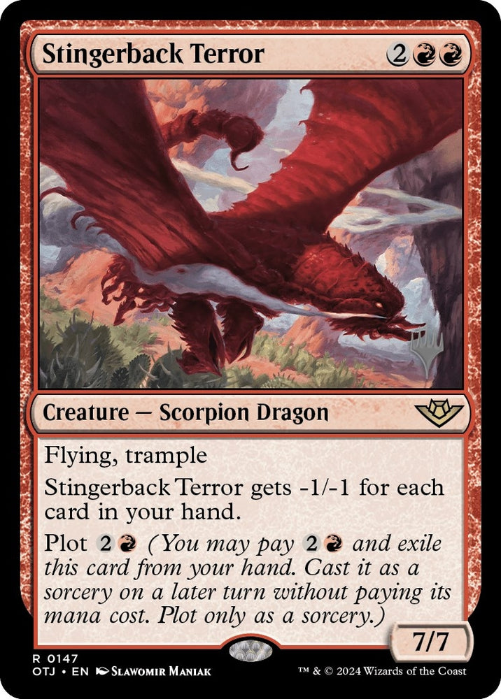 Image for Stingerback Terror (147) [Promo Pack: Outlaws of Thunder Junction]