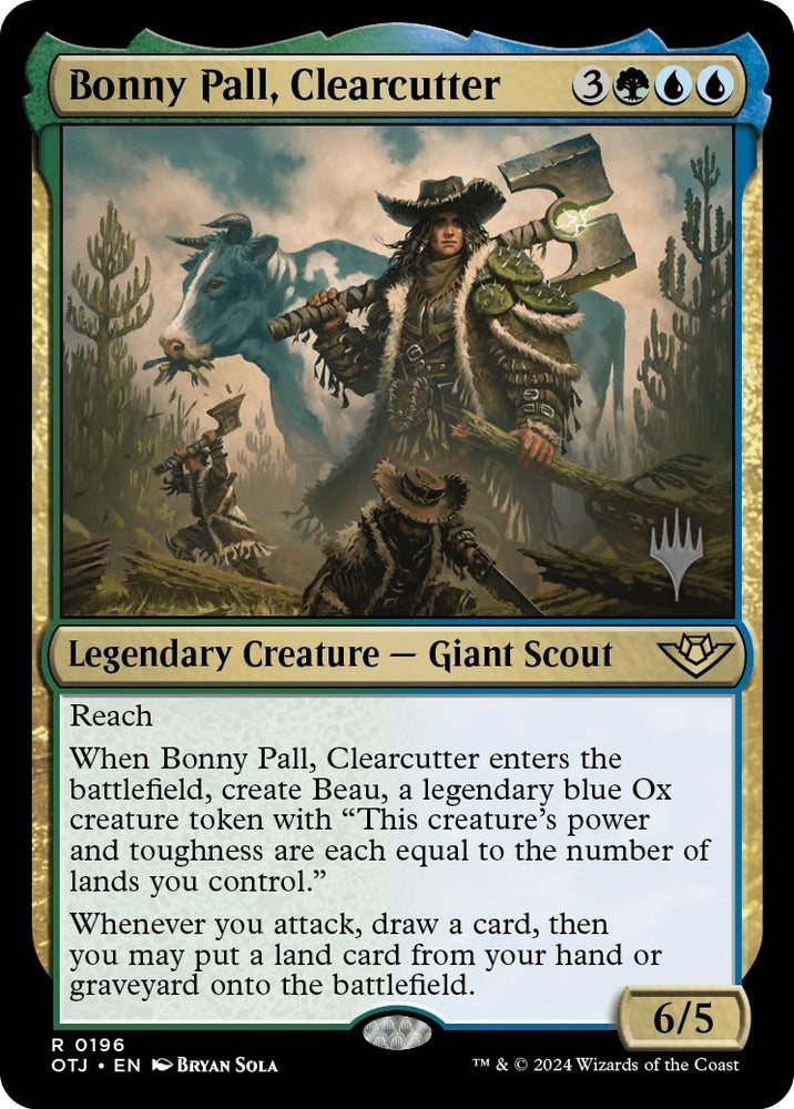 Image for Bonny Pall, Clearcutter (196) [Promo Pack: Outlaws of Thunder Junction]