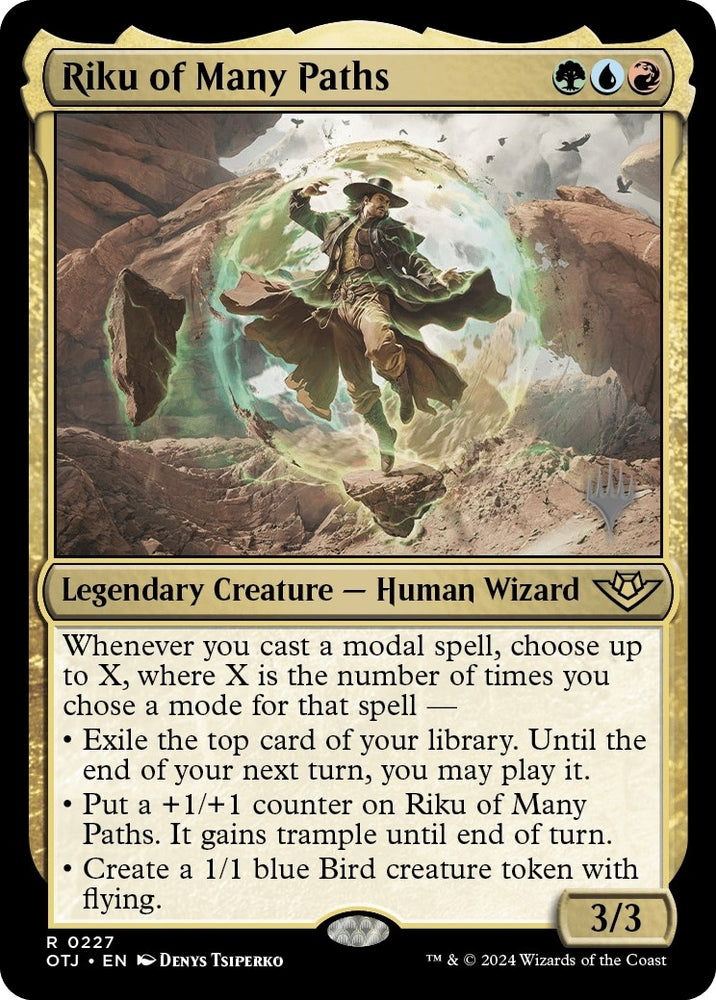 Image for Riku of Many Paths (227) [Promo Pack: Outlaws of Thunder Junction]