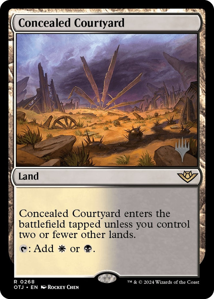 Image for Concealed Courtyard (268) [Promo Pack: Outlaws of Thunder Junction]
