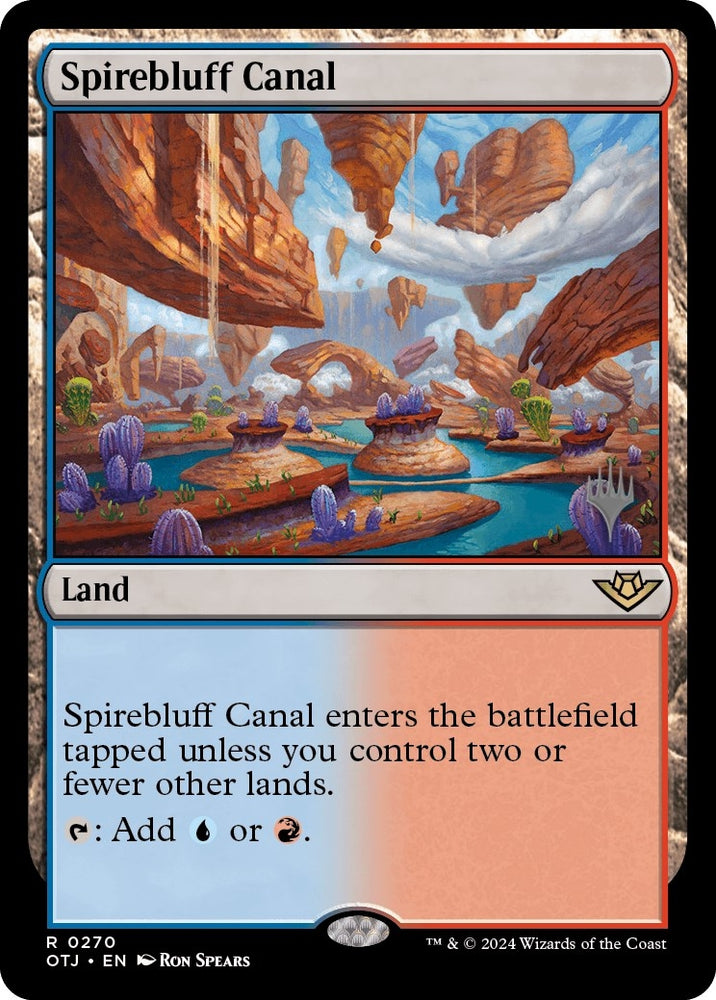 Image for Spirebluff Canal (270) [Promo Pack: Outlaws of Thunder Junction]
